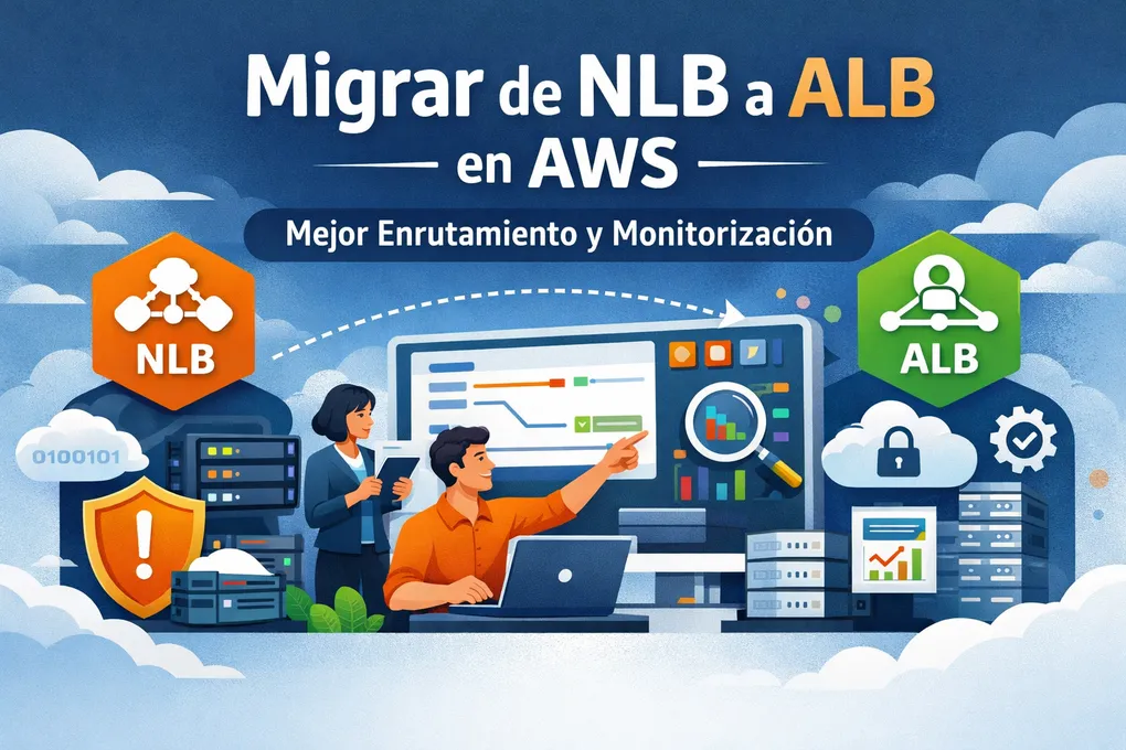Imagen destacada del artículo: Migrar de AWS NLB a ALB.