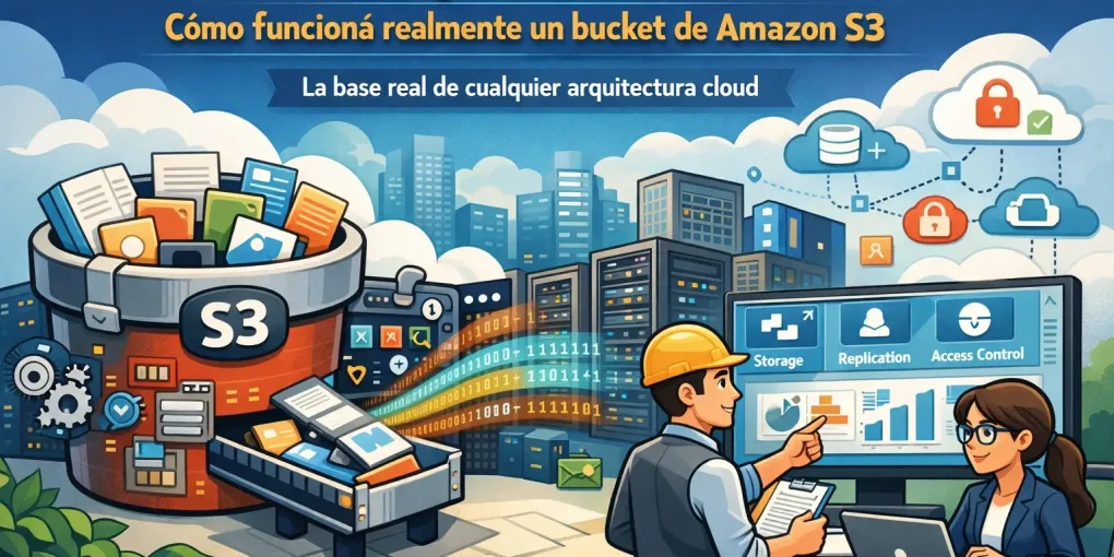Imagen destacada del artículo: S3 por dentro: cómo funciona realmente un bucket